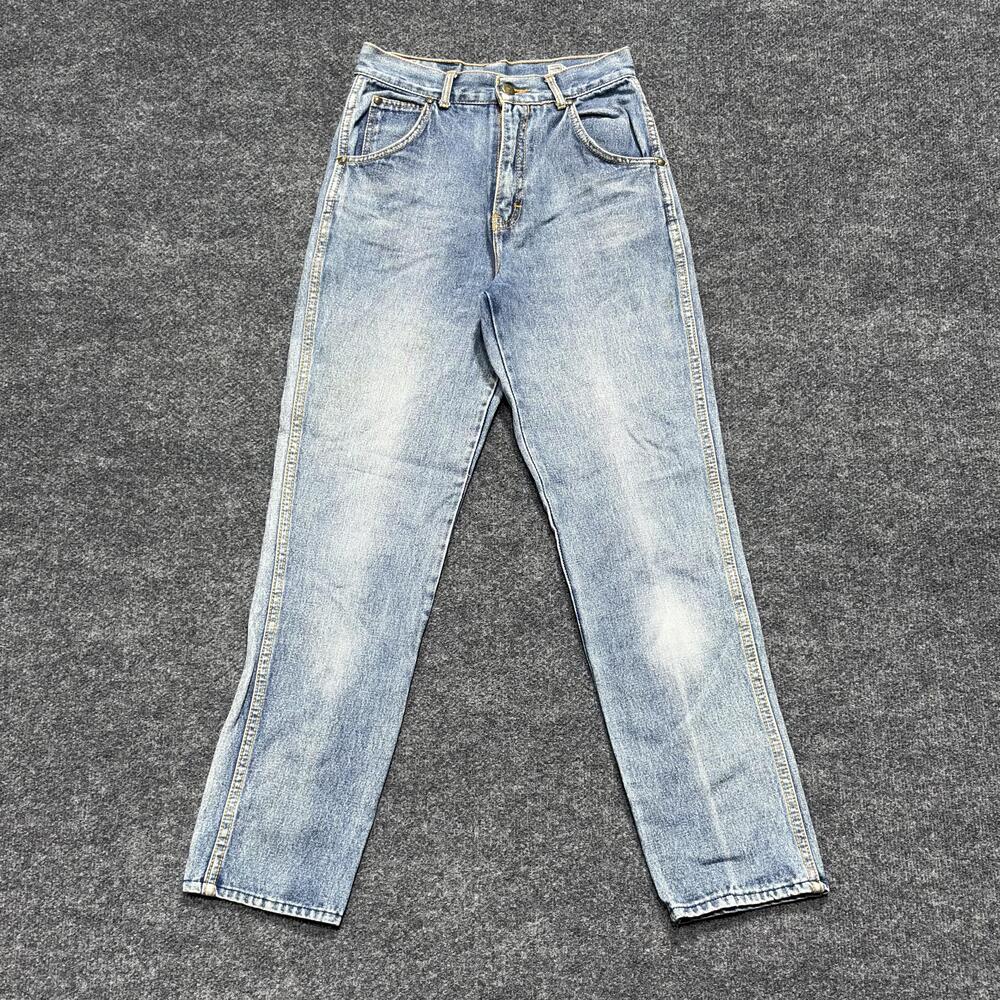 Vintage Gitano Jeans Womens 5/6 Blue Stonewash High Rise Mom Tapered Leg 90s
